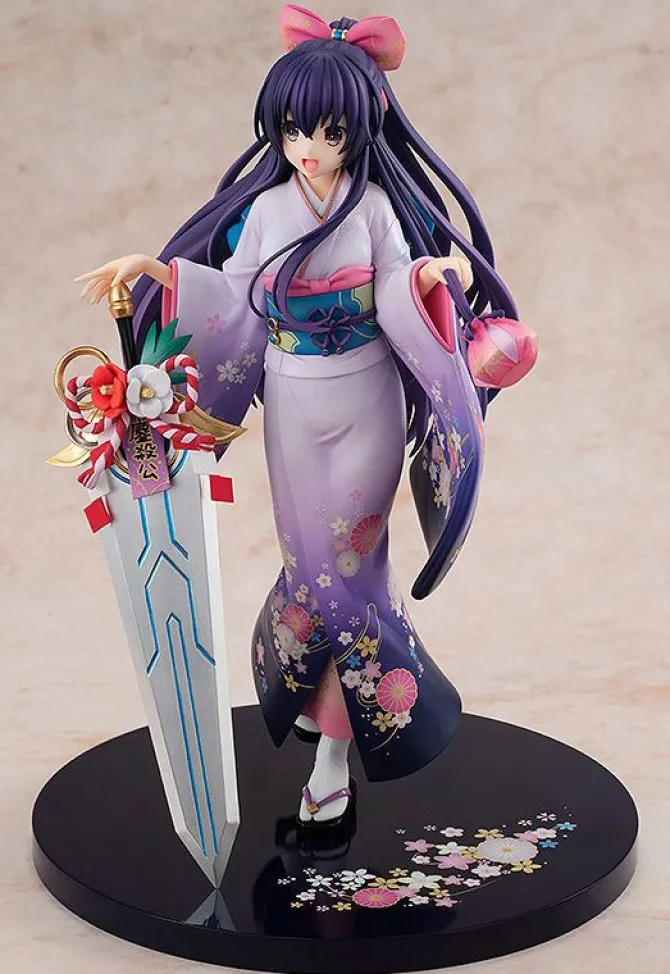 Date A Live - Tohka Yatogami Statue / Finest Kimono Version: Kadokawa