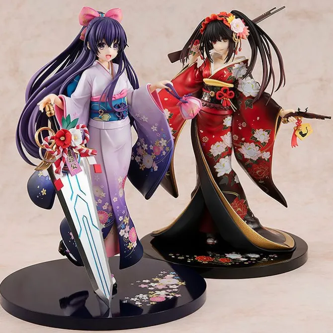 Date A Live - Tohka Yatogami Statue / Finest Kimono Version: Kadokawa