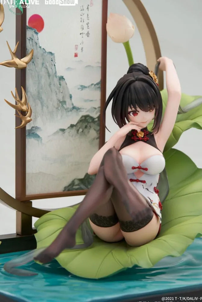 Date A Live: Spirit Pledge - Kurumi Tokisaki Statue Ink Black China Dress Ver.: GoodShow