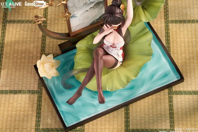 Date A Live: Spirit Pledge - Kurumi Tokisaki Statue Ink Black China Dress Ver.: GoodShow