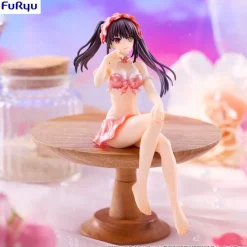 Date A Live V - Kurumi Tokisaki Noodle Stopper Figur / Swimsuit Pastel Red Color: Furyu-