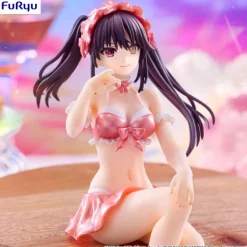 Date A Live V - Kurumi Tokisaki Noodle Stopper Figur / Swimsuit Pastel Red Color: Furyu-