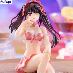 Date A Live V - Kurumi Tokisaki Noodle Stopper Figur / Swimsuit Pastel Red Color: Furyu-