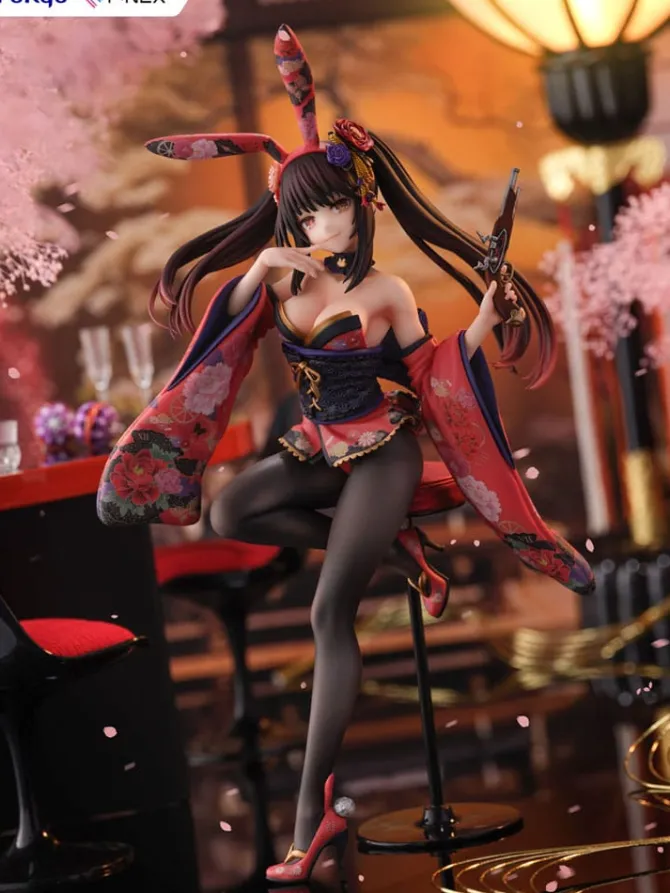 Date A Live V - Kurumi Tokisaki Statue / F:NEX - Wa-bunny: Furyu