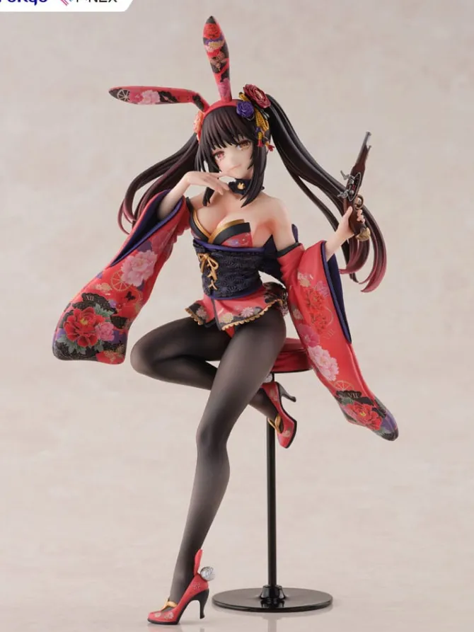 Date A Live V - Kurumi Tokisaki Statue / F:NEX - Wa-bunny: Furyu