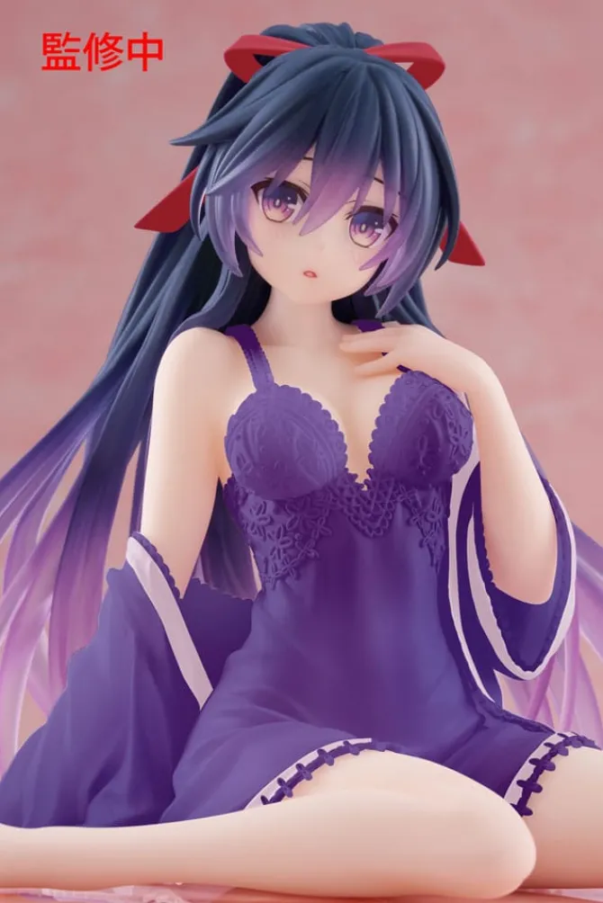 Date A Live V - Tohka Yatogami Statue / Desktop Cute - Nightwear Ver. Renewal: Taito Prize