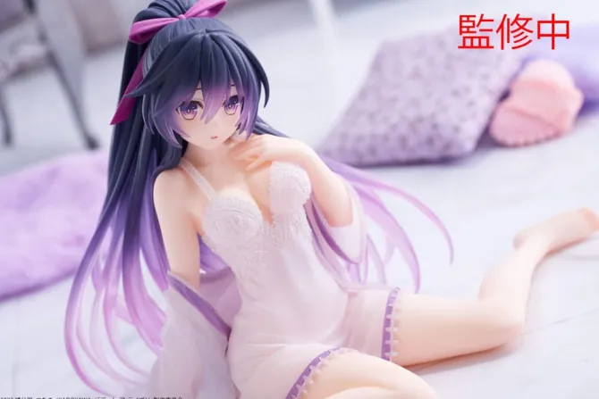 Date A Live V - Tohka Yatogami Figur / Desktop Cute Figure Nightwear Ver.: Taito