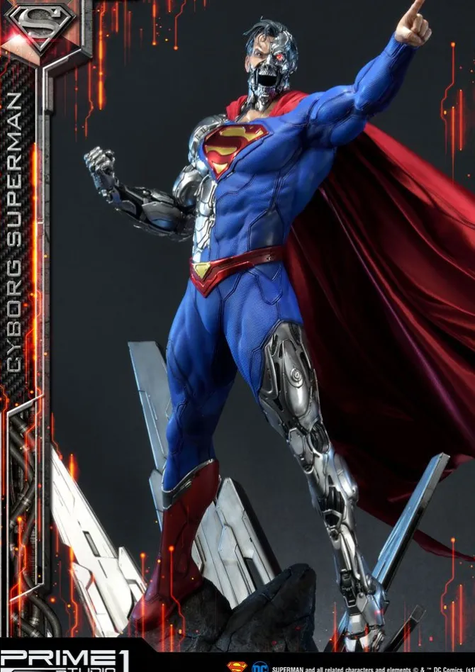 DC Comics - Cyborg Superman Statue: Prime 1 Studio