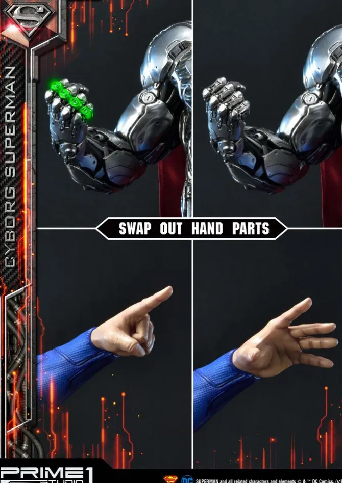 DC Comics - Cyborg Superman Statue: Prime 1 Studio