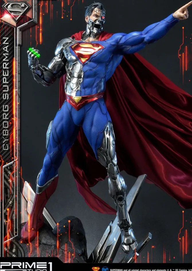 DC Comics - Cyborg Superman Statue: Prime 1 Studio