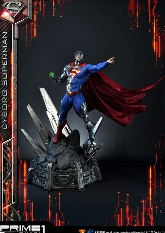 DC Comics - Cyborg Superman Statue: Prime 1 Studio