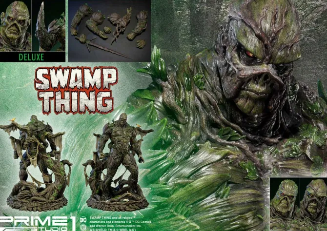 DC Comics - The Swamp Thing Statue / Deluxe Version: Prime 1 Studio