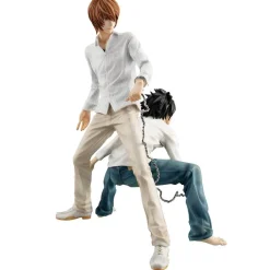 Death Note - Yagami Light & L Statue / G.E.M. Series: MegaHouse