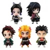 Demon Slayer - Minifiguren 5er-Set / Tanjiro & The Hashira Mascot Set A: MegaHouse
