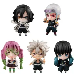 Demon Slayer - Minifiguren 5er-Set / Tanjiro & The Hashira Mascot Set B: MegaHouse