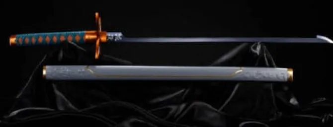 Demon Slayer - Nichirin Schwert (Shinobo Kocho) Proplica Replik: Bandai Tamashii