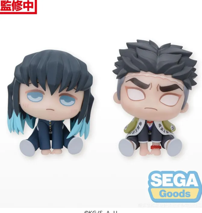 Demon Slayer Kimetsu no Yaiba - Muichiro Tokito ODER Gyomei Himejimae Statue / Chubby Collection: Se