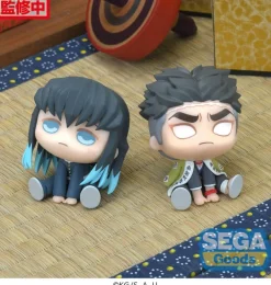 Demon Slayer Kimetsu no Yaiba - Muichiro Tokito ODER Gyomei Himejimae Statue / Chubby Collection: Se