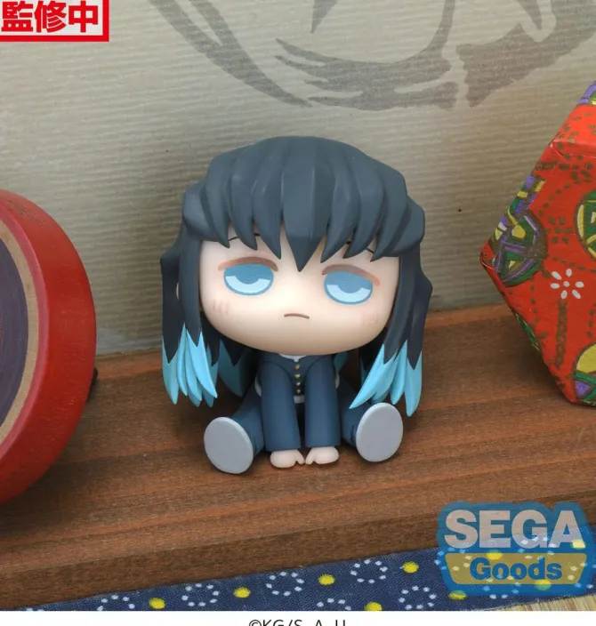 Demon Slayer Kimetsu no Yaiba - Muichiro Tokito ODER Gyomei Himejimae Statue / Chubby Collection: Se