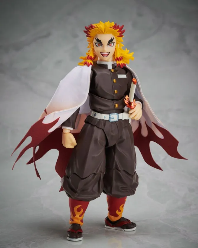 Demon Slayer: Kimetsu no Yaiba - Kyojuro Rengoku Actionfigur / BUZZmod: Aniplex