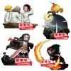Demon Slayer: Kimetsu no Yaiba - 4er Sammelfiguren-Set / Petitrama - Volume 1: MegaHouse