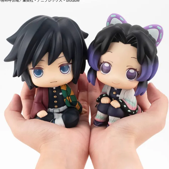 Demon Slayer Kimetsu no Yaiba - Tomioka Giyu & Shinobu Kocho Statue / Look Up: MegaHouse