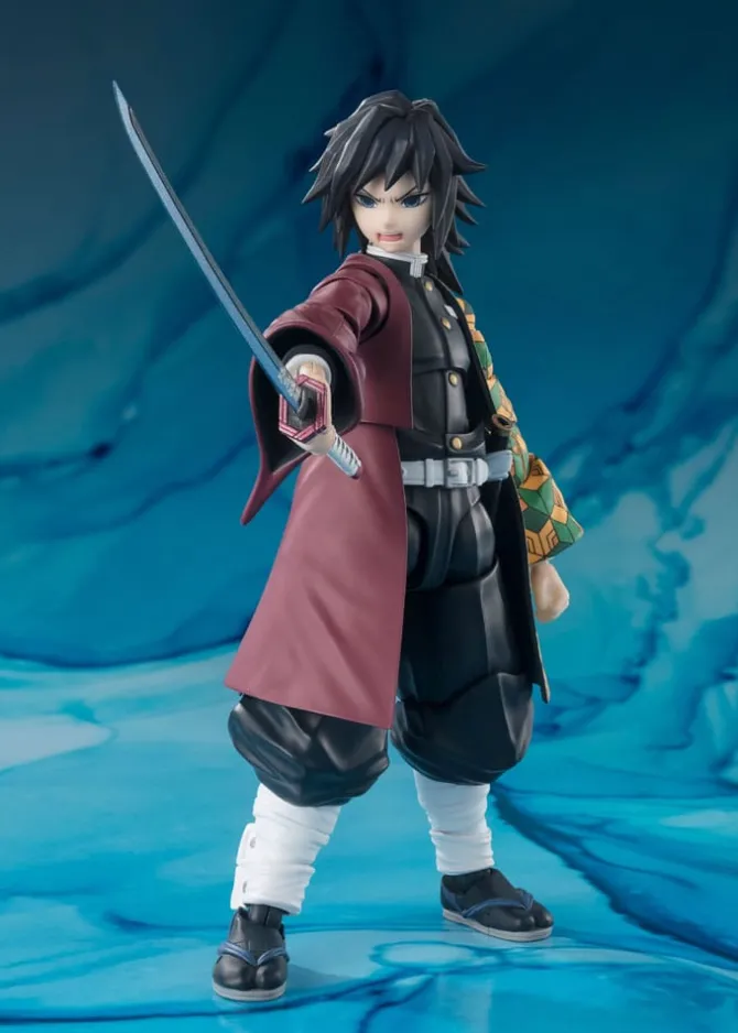 Demon Slayer: Kimetsu no Yaiba - Giyu Tomioka Actionfigur / S.H. Figuarts: Bandai Tamashii Nations
