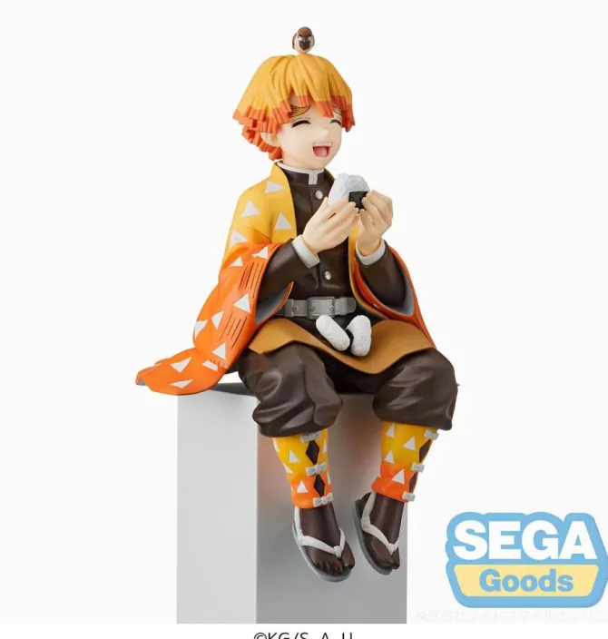 Demon Slayer: Kimetsu no Yaiba - Zenitsu Agatsuma Figur / PM Perching: Sega