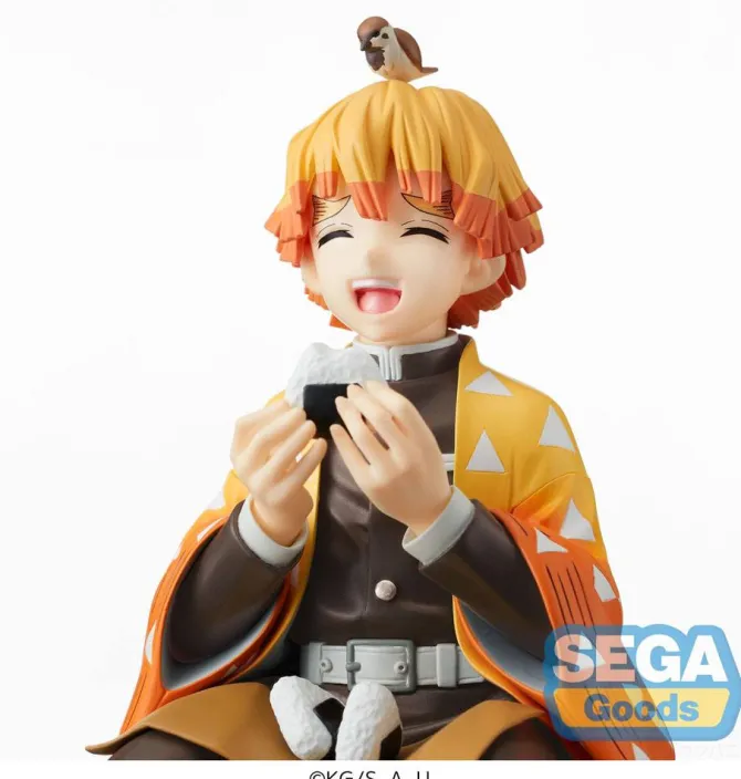 Demon Slayer: Kimetsu no Yaiba - Zenitsu Agatsuma Figur / PM Perching: Sega