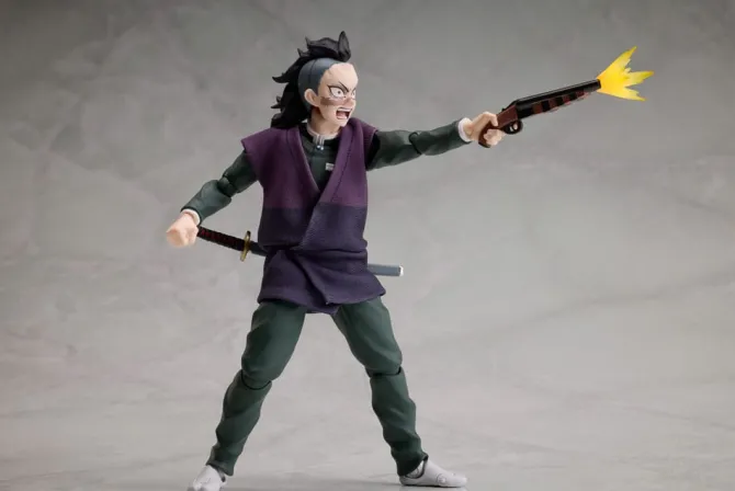 Demon Slayer: Kimetsu no Yaiba - Genya Shinazugawa Actionfigur / BUZZmod: Aniplex