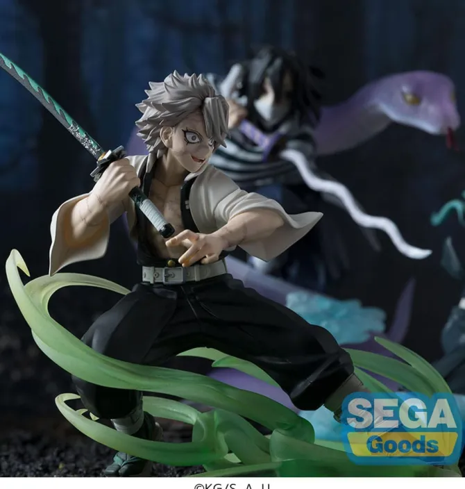 Demon Slayer: Kimetsu no Yaiba - Sanemi Shinazugawa Statue / Xross Link Anime: Sega