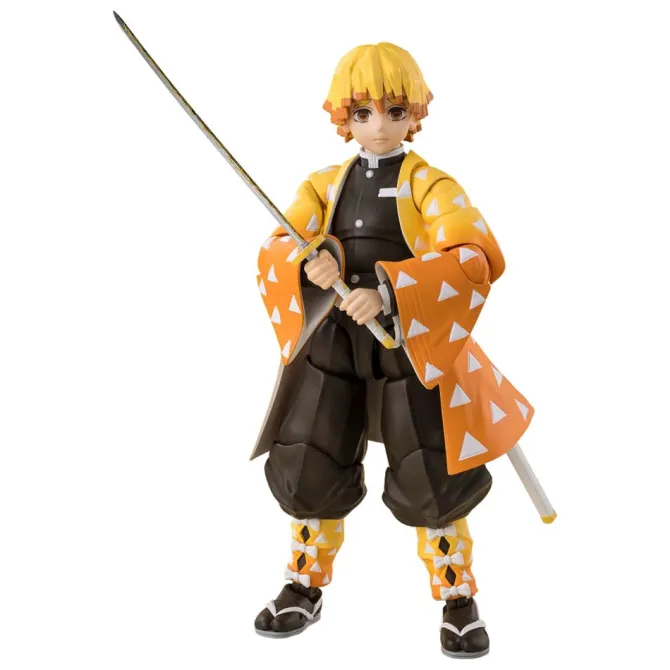 Demon Slayer: Kimetsu no Yaiba - Zenitsu Agatsuma Statue / S.H.Figuarts: Tamashii Nations