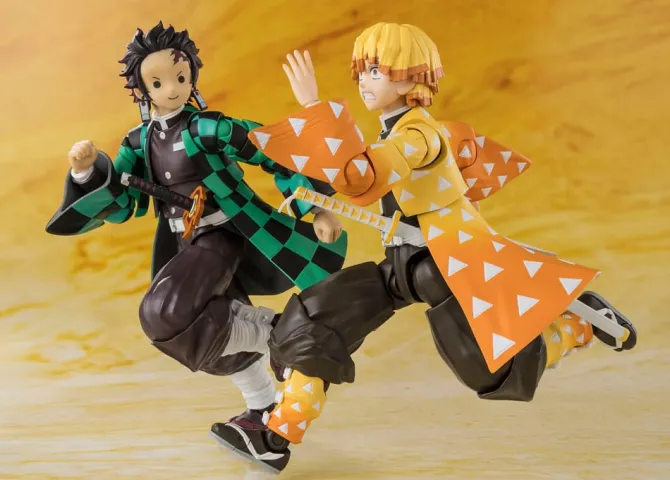 Demon Slayer: Kimetsu no Yaiba - Zenitsu Agatsuma Statue / S.H.Figuarts: Tamashii Nations