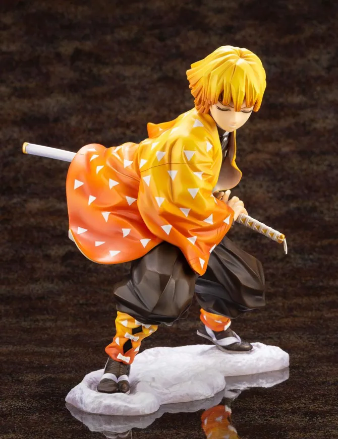 Demon Slayer Kimetsu no Yaiba - Zenitsu Agatsuma Statue / ARTFXJ: Kotobukiya