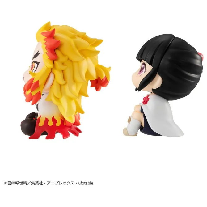 Demon Slayer Kimetsu no Yaiba - Rengoku Kyojuro & Tsuyuri Kanao Statue / Look Up - Limited: MegaHous