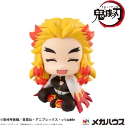 Demon Slayer Kimetsu no Yaiba - Rengoku Kyojuro Statue / Look Up (with gift): MegaHouse