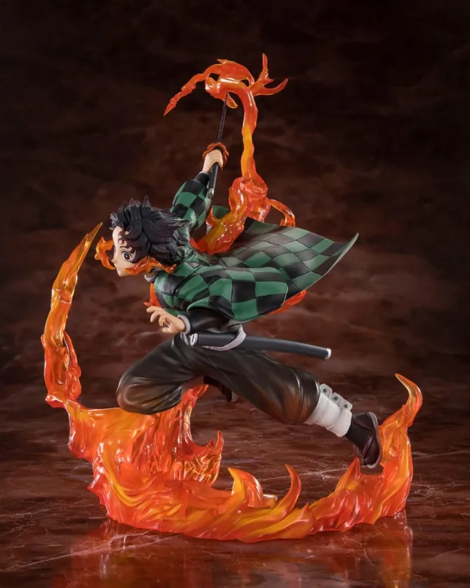 Demon Slayer: Kimetsu no Yaiba - Kamado Tanjiro Statue / S.H.Figuarts (Kyojuro Rengoku's Sword Guard