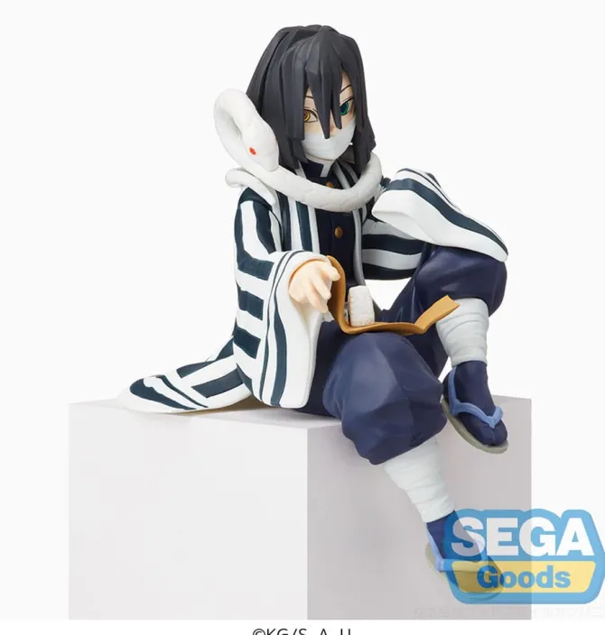 Demon Slayer Kimetsu no Yaiba - Obanai Iguro Figur / (re-run) Perching: Sega