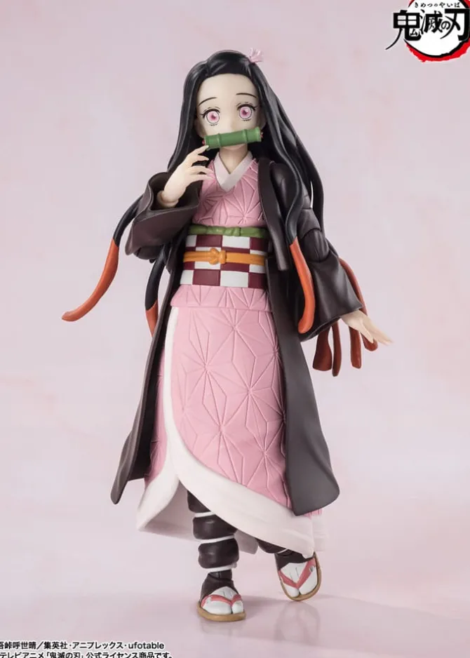 Demon Slayer: Kimetsu no Yaiba - Nezuko Kamado Actionfigur / S.H. Figuarts: Bandai Tamashii Nations