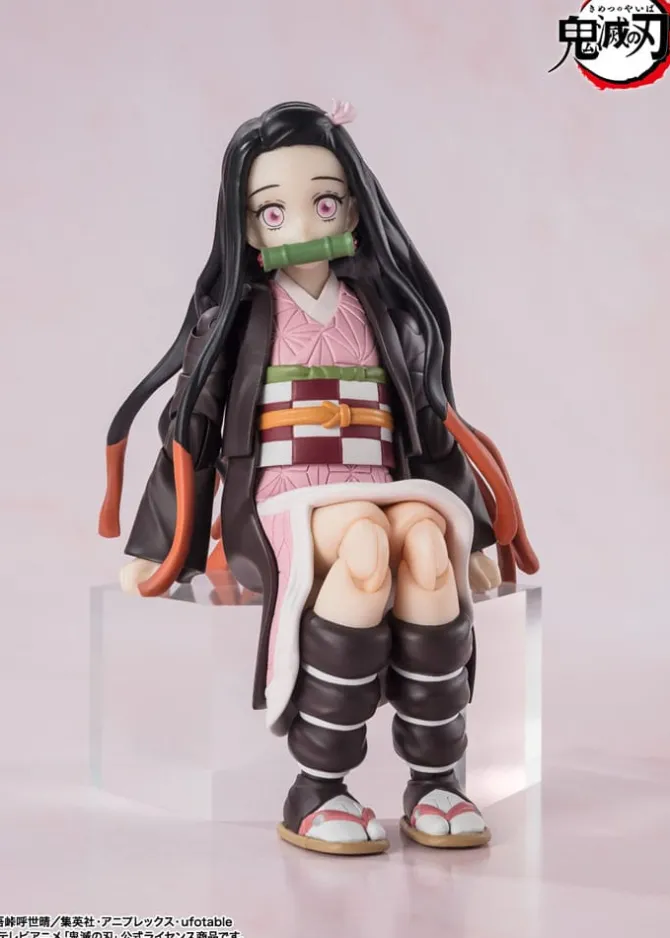 Demon Slayer: Kimetsu no Yaiba - Nezuko Kamado Actionfigur / S.H. Figuarts: Bandai Tamashii Nations