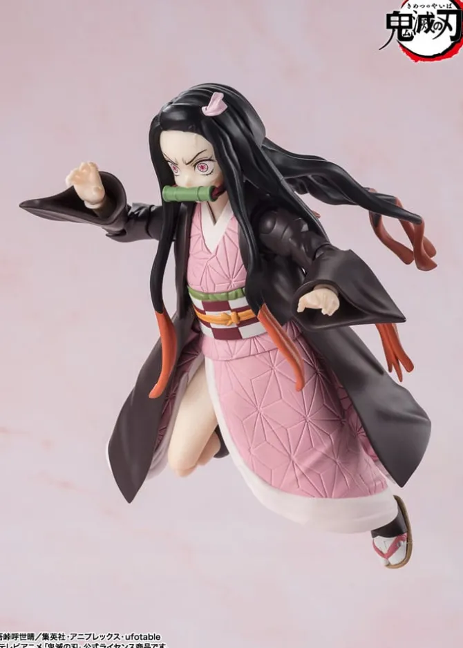 Demon Slayer: Kimetsu no Yaiba - Nezuko Kamado Actionfigur / S.H. Figuarts: Bandai Tamashii Nations