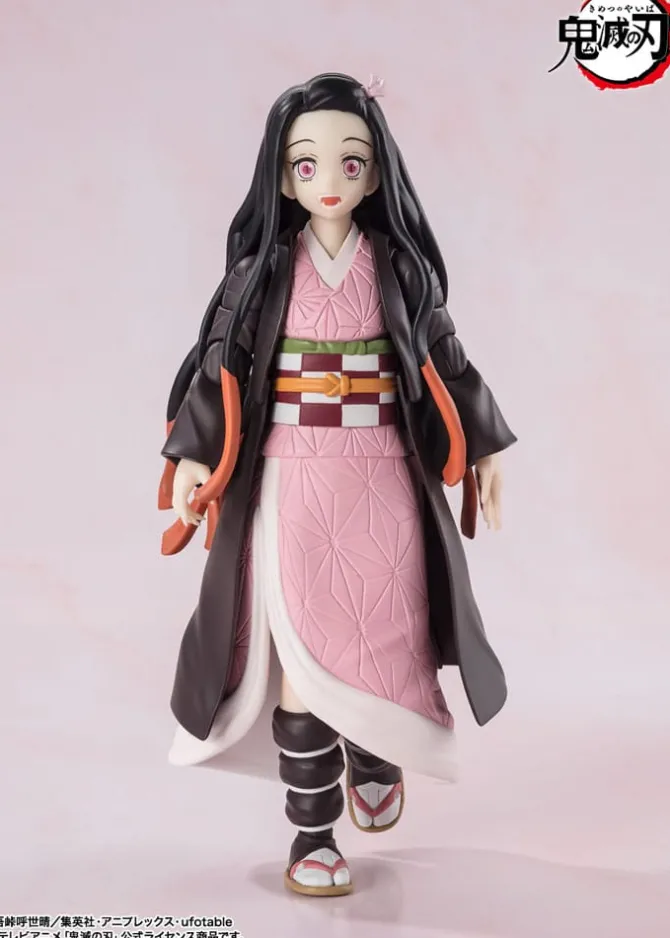 Demon Slayer: Kimetsu no Yaiba - Nezuko Kamado Actionfigur / S.H. Figuarts: Bandai Tamashii Nations