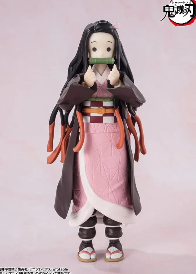 Demon Slayer: Kimetsu no Yaiba - Nezuko Kamado Actionfigur / S.H. Figuarts: Bandai Tamashii Nations
