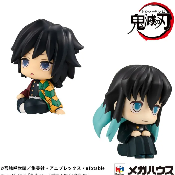 Demon Slayer: Kimetsu no Yaiba - Giyu Tomioka Stupefied face Ver. & Muichiro Tokito Smile face Ver.