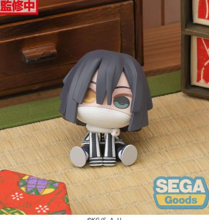 Demon Slayer Kimetsu no Yaiba - Mitsuri Kanroji & Obanai Iguro (EX) Statue / Chubby Collection : Seg