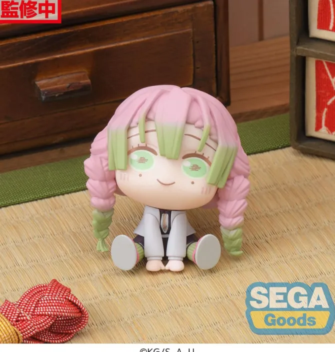 Demon Slayer Kimetsu no Yaiba - Mitsuri Kanroji & Obanai Iguro (EX) Statue / Chubby Collection : Seg