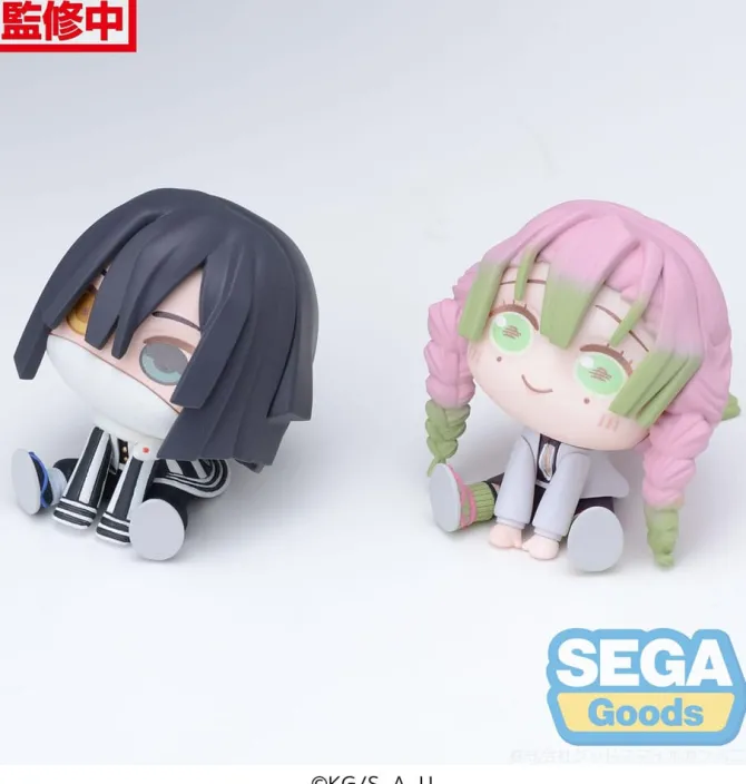 Demon Slayer Kimetsu no Yaiba - Mitsuri Kanroji & Obanai Iguro (EX) Statue / Chubby Collection : Seg