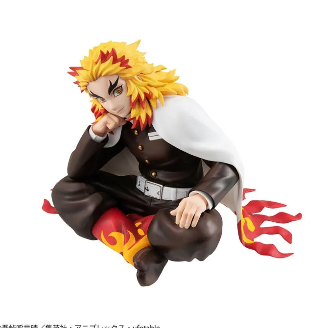 Demon Slayer Kimetsu no Yaiba - Rengoku Kyojuro Statue / Palm Size Deluxe - G.E.M Series: MegaHouse
