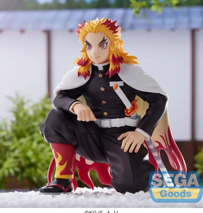 Demon Slayer Kimetsu no Yaiba - Kyojuro Rengoku Figur / Hashira Meeting (re-run): Sega