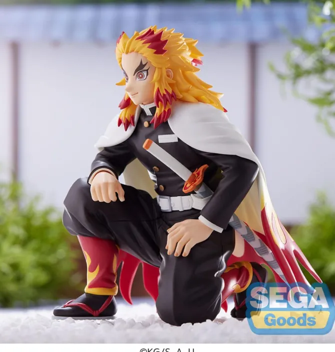Demon Slayer Kimetsu no Yaiba - Kyojuro Rengoku Figur / Hashira Meeting (re-run): Sega